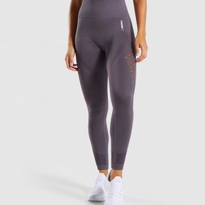 Gymshark energy seamless slate lavender leggings